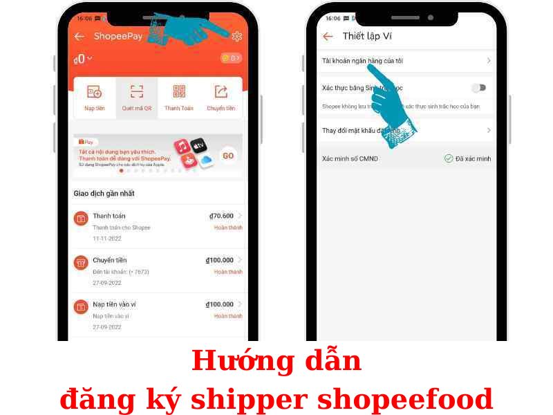 đăng ký shipper shopeefood