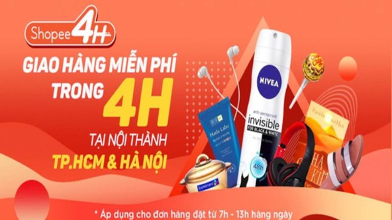 Giao hàng hỏa tốc Shopee là dịch vụ vận chuyển nhanh chóng hiệu quả