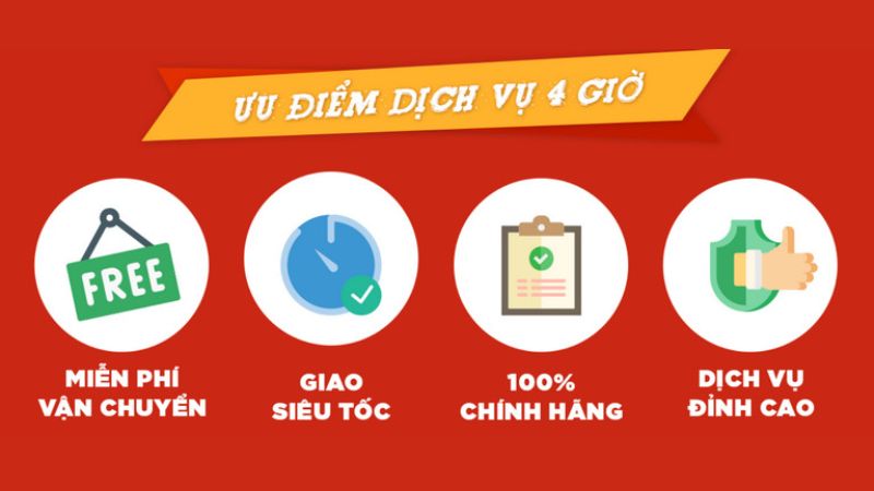 Giao hàng hỏa tốc trên mang lại nhiều ưu điểm vượt trội