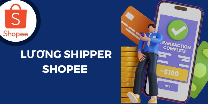 Lương shipper shopee