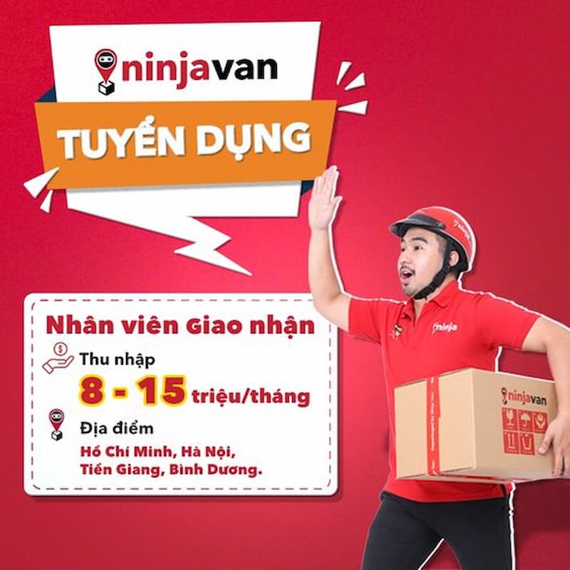 Thu nhập khi làm shipper của Ninja Van lên đến 15 triệu đồng